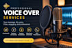 create a friendly, trustworthy and engaging voice over