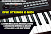 arrange and program realistic orchestrations and midi strings