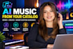 create ai music from your catalog and help monetize it