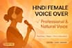 do hindi professional voice over artist
