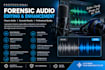 perform forensic audio analysis voice isolation and evidence review