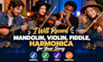 record mandolin, violin, harmonical and fiddle for your song