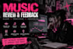discuss music and creative ideas with you