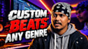 make or remake original beats with full rights and mp3, wav