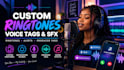 create custom ringtones, voice tags, notification sounds and audio effects