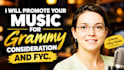 promote your music for grammy consideration and fyc
