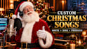 write and sing a custom christmas or new year song