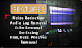 do audio editing, clean up and fix sound in audio or video
