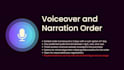 do voiceover or narration for online content