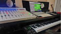 produce meditation music on the piano