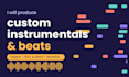 produce a custom instrumental or beat in logic pro