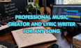 create darkwave, synthwave, cyberpunk music for your project