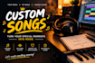 create a custom song based on your idea for any occasion in any language