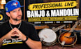 record authentic professional banjo and mandolin for your sound