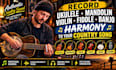 record ukulele mandolin violin fiddle banjo and harmony