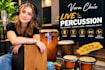 record live cajon, djembe, congas, bongos and world percussion