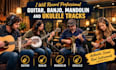 record professional guitar, banjo, mandolin, and ukulele tracks