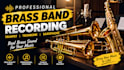 record brass band or horn section, trumpet, trombone, saxophone