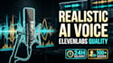 create realistic ai voice over text to speech using elevenlabs