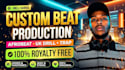 produce a custom afrobeat, UK drill, or trap type beat