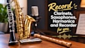 record saxophones, clarinets, harmonica and recorder for you