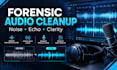 enhance and clean up forensic audio recordings