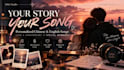 create a personalized chinese or english song for you