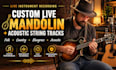 play custom live mandolin and acoustic string tracks to your songs