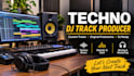create professional techno music, techno beats and electronic beats