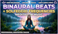 compose binaural beats and solfeggio meditation music