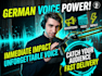 record a german voice over with a professional voice