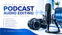 podcast audio editing, cleanup, mixing and mastering, forensic audio editing