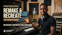 remake or recreate ai song into a professional custom track