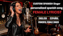 write and sing custom personalized spanish song, cancion personalizada regaloe