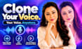 clone your voice and create ai voiceovers in it