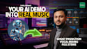 recreate your ai song with real instruments