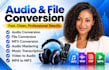 expert transcribe your audio or sheet music to notation software audio to midi