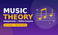 do music theory assignment and online music lesson