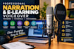 record professional narration and elearning voiceover