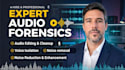 do forensic audio cleanup enhance detect background voice and noise reduction