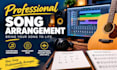 create a custom song arrangement, chord chart, and backing track