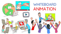 create whiteboard animation video or explainer video