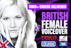 record your professional british english female voiceover