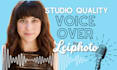 record a studio quality american female voice over