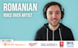do a professional voice over in romanian