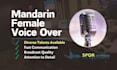 provide professional female mandarin voice over