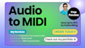 convert your audio to midi with free preview