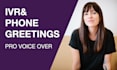 record an american female voicemail