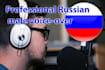 do high energy voiceover in russian language