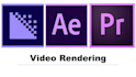 render an after effects, premiere pro or sony vegas project